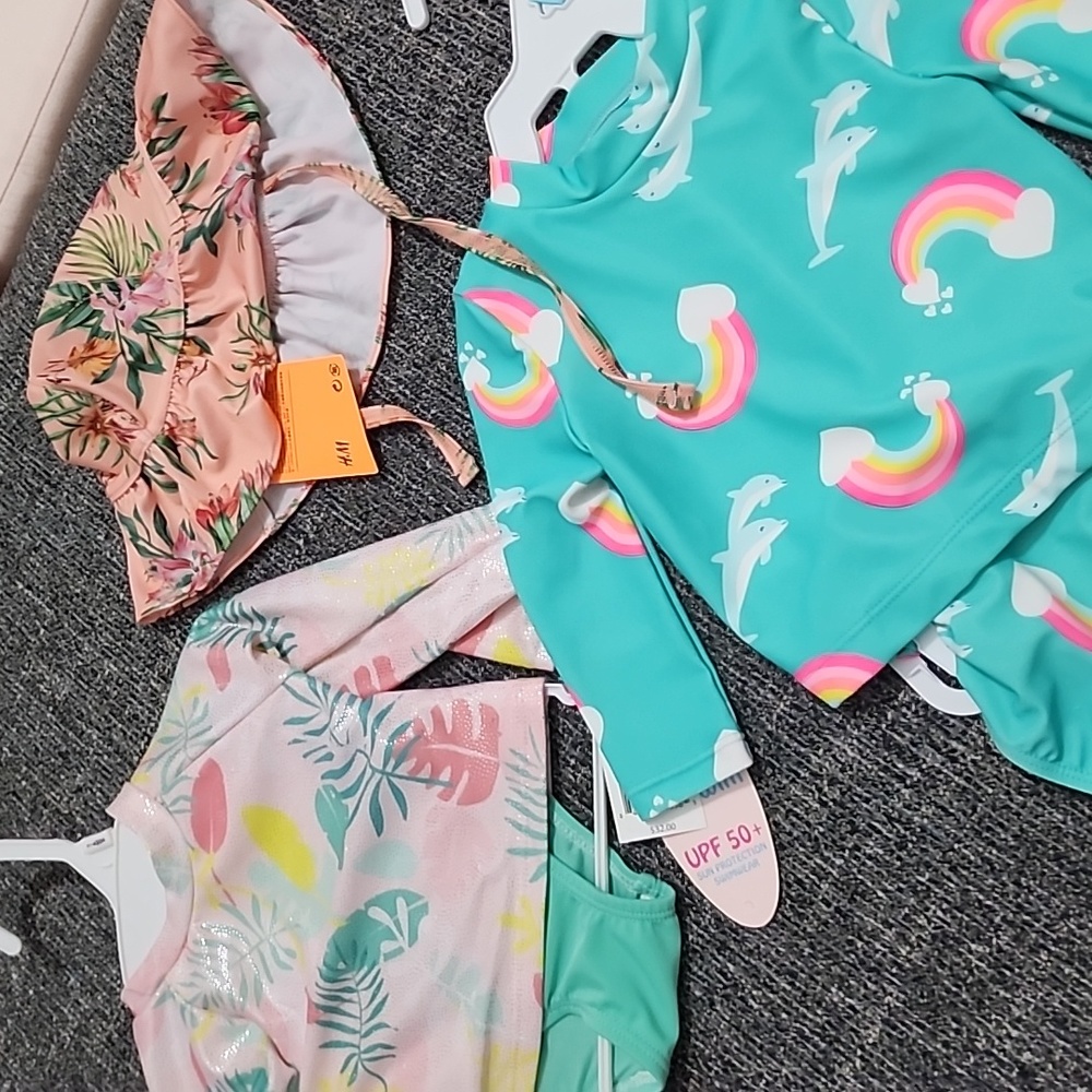 Bundle of two baby swimsuits